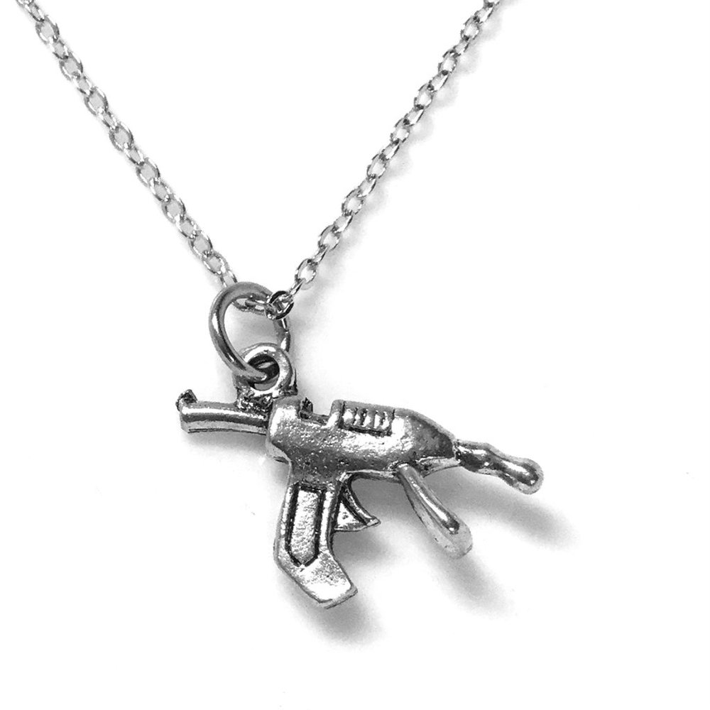 Miniature Glue Gun Crafting Tool Scrapbooking Crafter Gift Charm Necklace